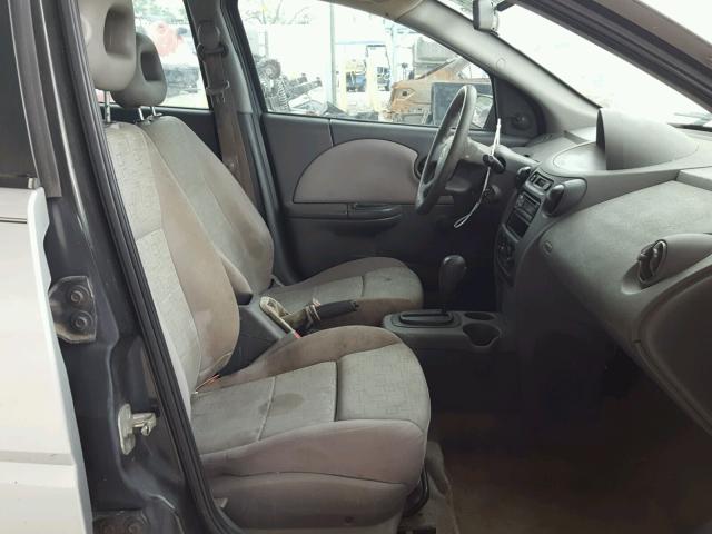 1G8AG52F55Z153338 - 2005 SATURN ION LEVEL SILVER photo 5