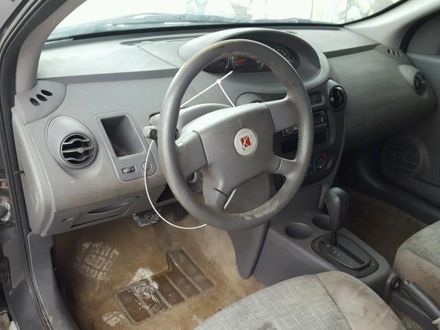 1G8AG52F55Z153338 - 2005 SATURN ION LEVEL SILVER photo 9