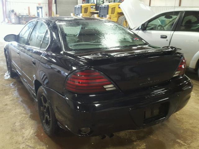 1G2NF52E33C285536 - 2003 PONTIAC GRAND AM S შავი ფოტო 3