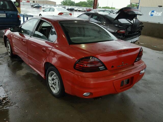 1G2NF52F33C120465 - 2003 PONTIAC GRAND AM S Qırmızı foto 3