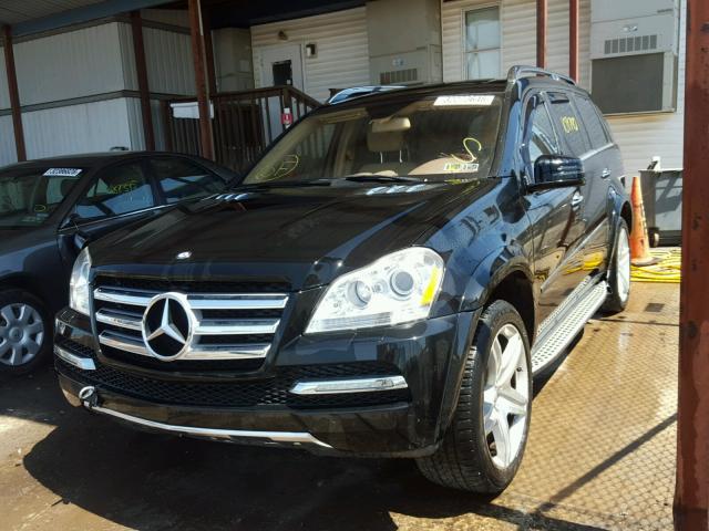 4JGBF8GE4CA784829 - 2012 MERCEDES-BENZ GL 550 4MA BLACK photo 2