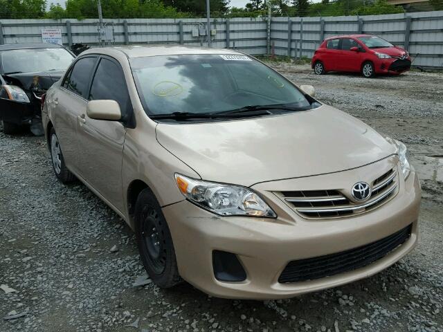 2T1BU4EE8DC997561 - 2013 TOYOTA COROLLA BA GOLD photo 1