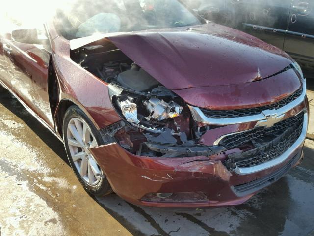 1G11F5SL1FF253074 - 2015 CHEVROLET MALIBU LTZ მუქწითელი ფოტო 9