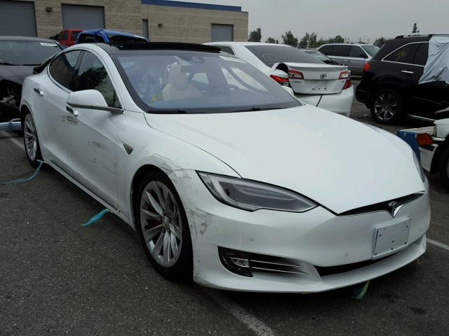 5YJSA1E46GF143635 - 2016 TESLA MODEL S WHITE photo 1