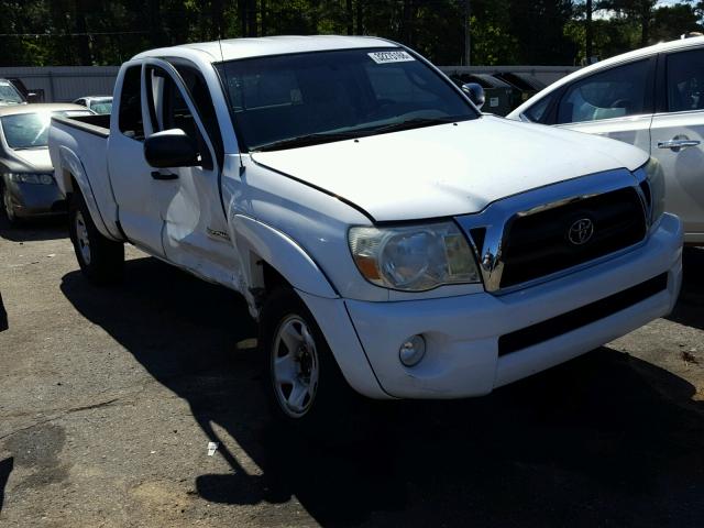 5TETU62N37Z416146 - 2007 TOYOTA TACOMA PRE WHITE photo 1