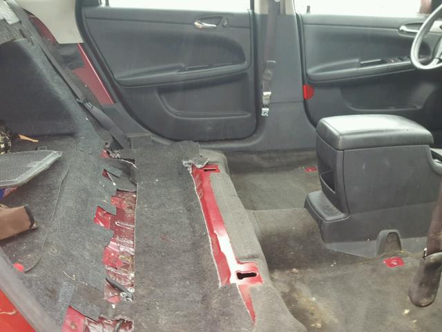 2G1WD58C969239788 - 2006 CHEVROLET IMPALA SUP 红色 照片 6