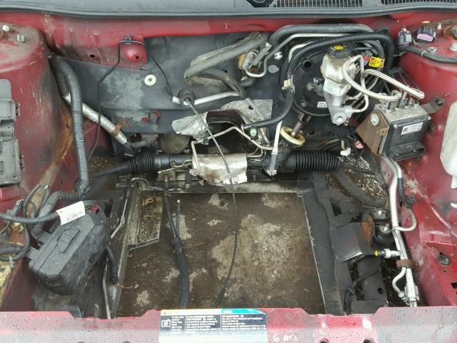 2G1WD58C969239788 - 2006 CHEVROLET IMPALA SUP 红色 照片 7