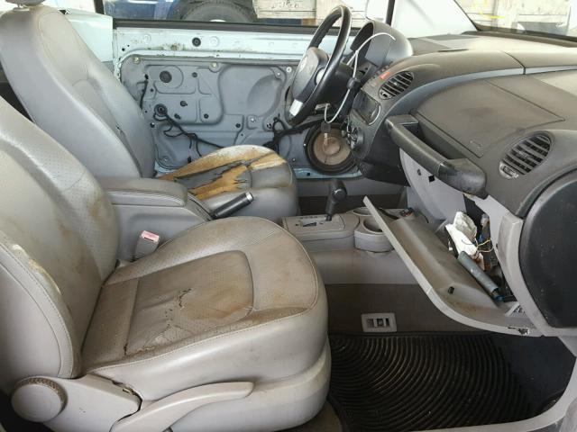 3VWCM31Y54M317330 - 2004 VOLKSWAGEN NEW BEETLE Mavi foto 5