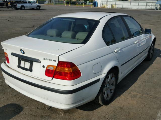 WBAEU33433PM56562 - 2003 BMW 325 XI WHITE photo 4