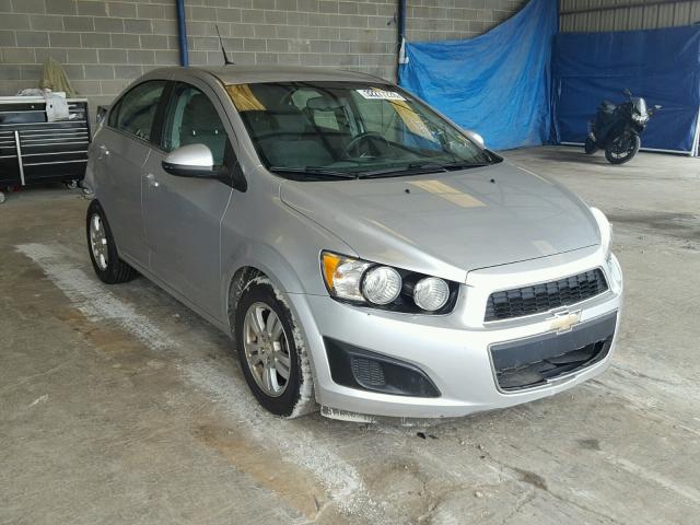 1G1JC5SH2C4111957 - 2012 CHEVROLET SONIC LT SILVER photo 1