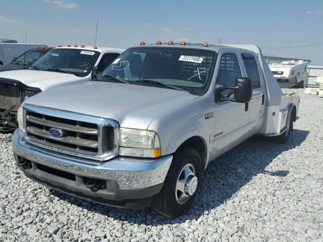 1FTWW32F82EA97062 - 2002 FORD F350 SUPER SILVER photo 2