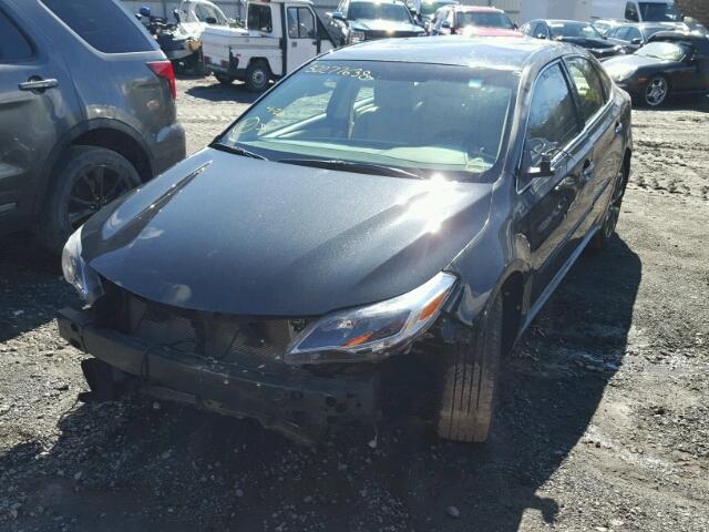 4T1BK1EB2HU255011 - 2017 TOYOTA AVALON XLE BLACK photo 2