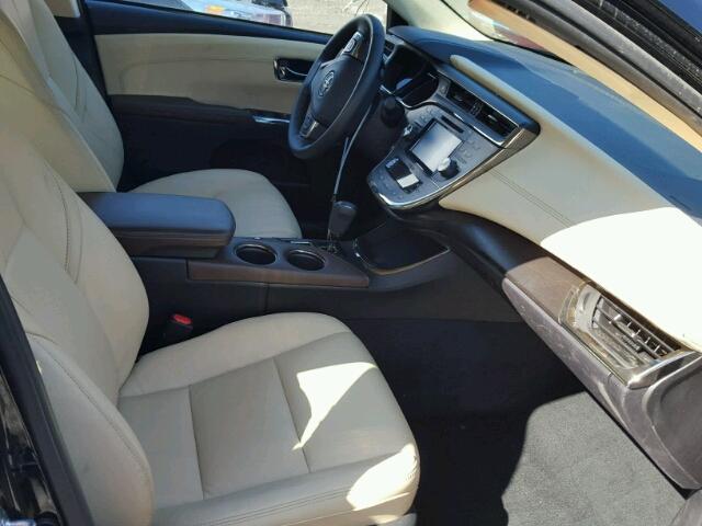 4T1BK1EB2HU255011 - 2017 TOYOTA AVALON XLE BLACK photo 5