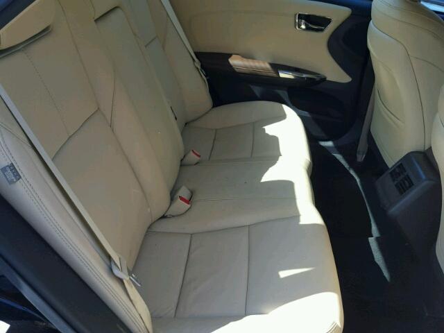 4T1BK1EB2HU255011 - 2017 TOYOTA AVALON XLE BLACK photo 6