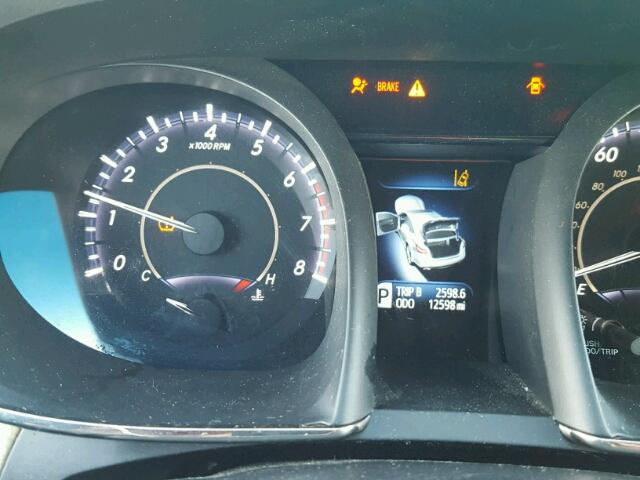 4T1BK1EB2HU255011 - 2017 TOYOTA AVALON XLE BLACK photo 8