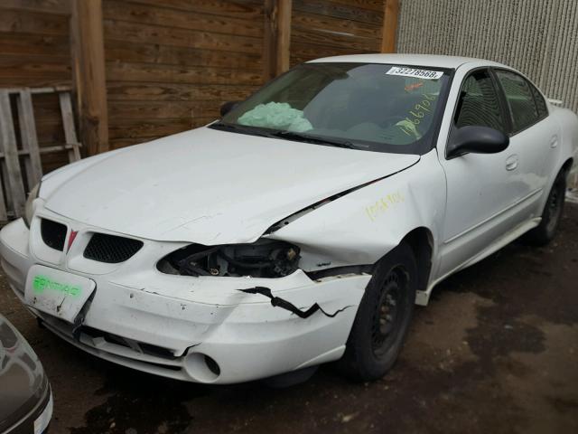 1G2NF52E64M689989 - 2004 PONTIAC GRAND AM S 白色 照片 2