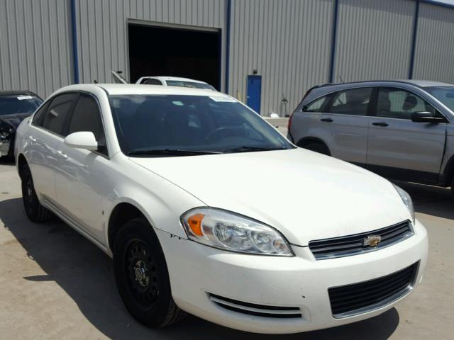 2G1WS583X81259118 - 2008 CHEVROLET IMPALA POL WHITE photo 1