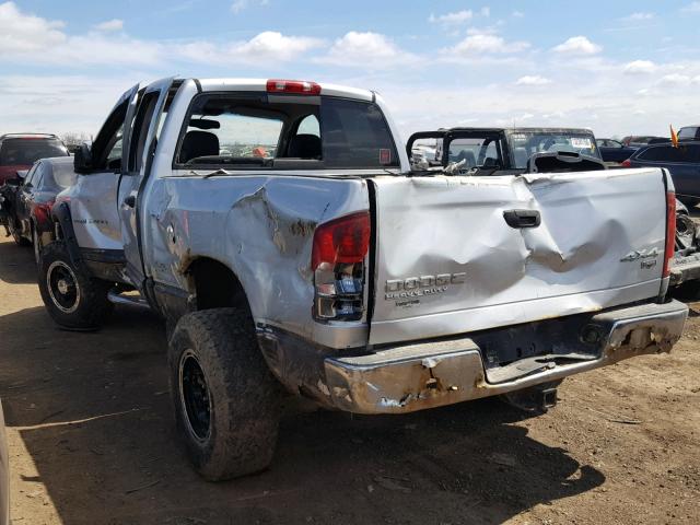 3D7KU28D93G769098 - 2003 DODGE RAM 2500 S SILVER photo 3