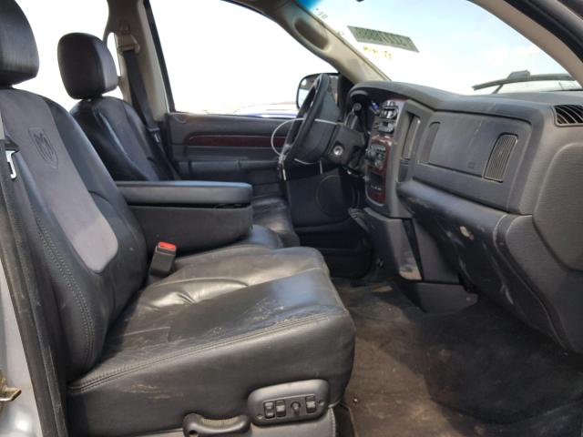 3D7KU28D93G769098 - 2003 DODGE RAM 2500 S SILVER photo 5
