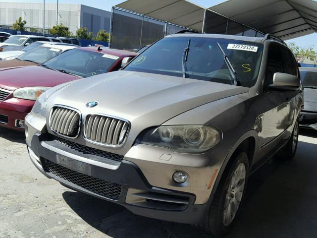 5UXFE83567LZ45706 - 2007 BMW X5 4.8I BROWN photo 2