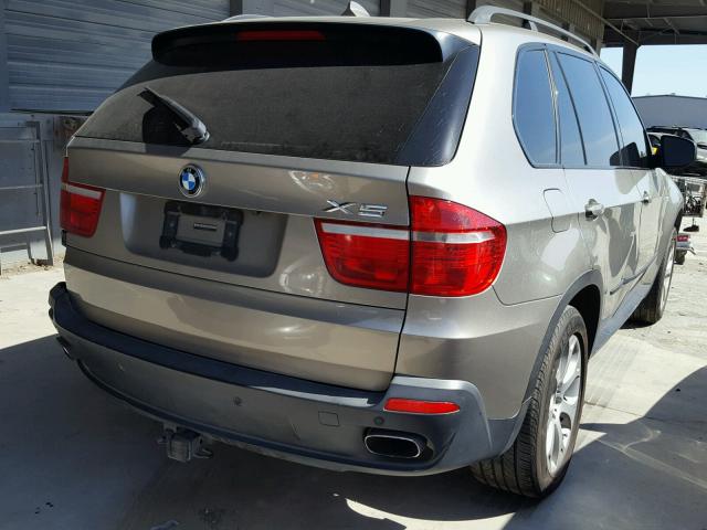 5UXFE83567LZ45706 - 2007 BMW X5 4.8I BROWN photo 4