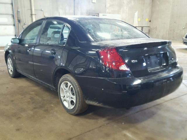 1G8AJ52F45Z109137 - 2005 SATURN ION LEVEL BLACK photo 3