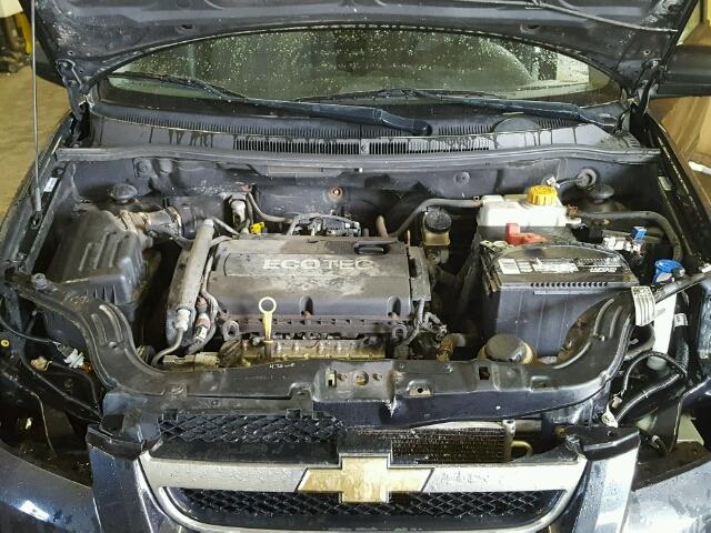 KL1TD5DEXAB072129 - 2010 CHEVROLET AVEO LS 黑色 照片 7