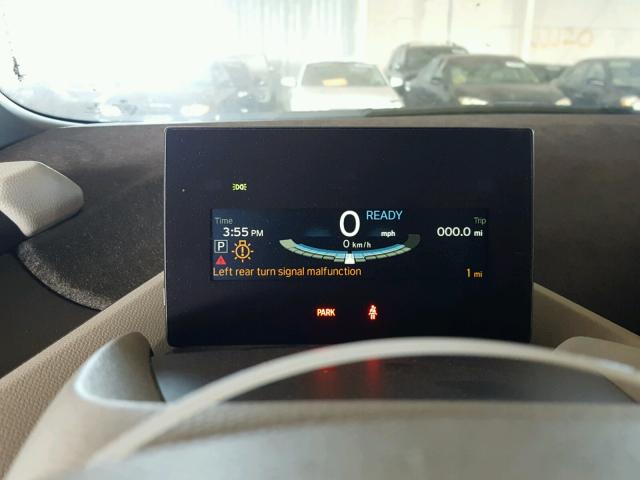 WBY1Z2C58EVX51370 - 2014 BMW I3 BEV TWO TONE photo 8