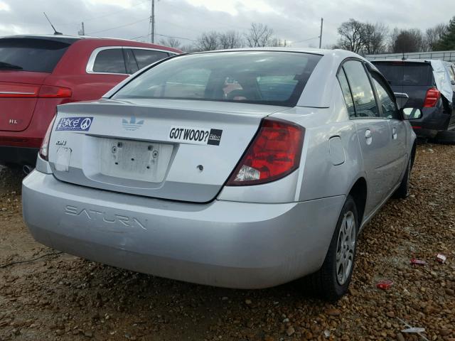 1G8AJ52F43Z176673 - 2003 SATURN ION LEVEL 银色 照片 4