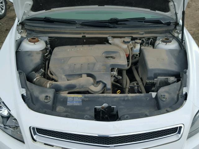 1G1ZH57B19F154434 - 2009 CHEVROLET MALIBU 1LT 白色 照片 7