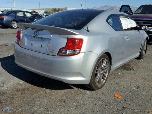 JTKJF5C72C3037992 - 2012 TOYOTA SCION TC 银色 照片 4