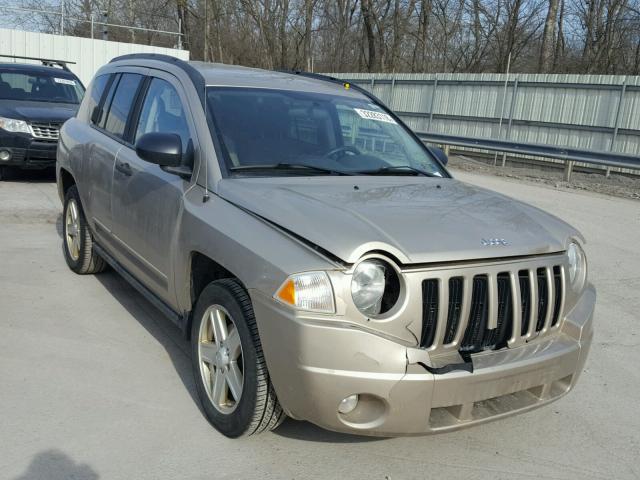 1J4NF1FB1AD623070 - 2010 JEEP COMPASS SP TAN photo 1