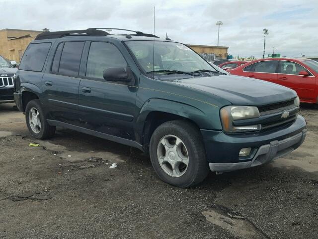 1GNES16S256128895 - 2005 CHEVROLET TRAILBLAZE GREEN photo 1