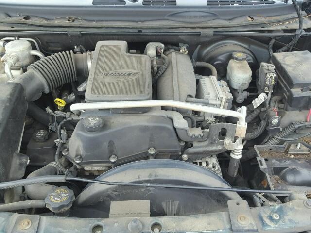 1GNES16S256128895 - 2005 CHEVROLET TRAILBLAZE GREEN photo 7