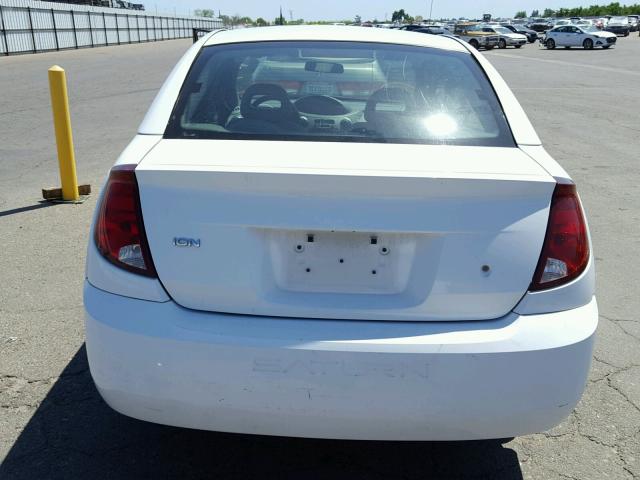 1G8AJ55F36Z139422 - 2006 SATURN ION LEVEL WHITE photo 10