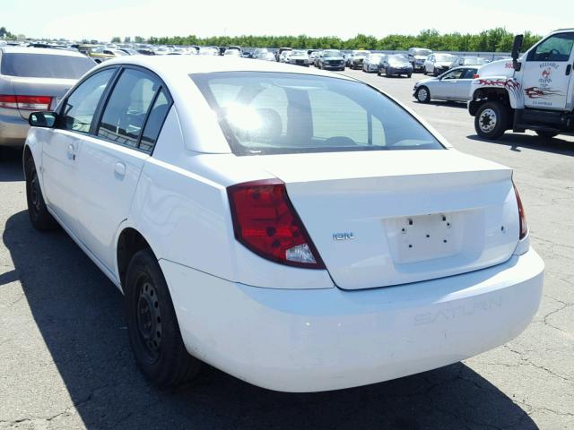 1G8AJ55F36Z139422 - 2006 SATURN ION LEVEL WHITE photo 3