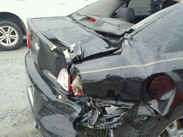1G1ZK57BX9F191421 - 2009 CHEVROLET MALIBU LTZ 黑色 照片 9