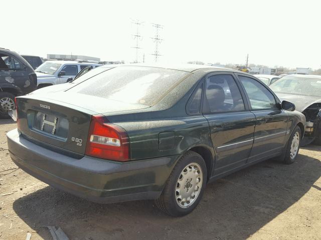 YV1TS94D0Y1120843 - 2000 VOLVO S80 GREEN photo 4