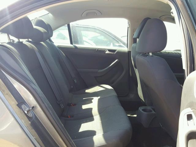 3VW2K7AJ3CM469892 - 2012 VOLKSWAGEN JETTA BASE 银色 照片 6