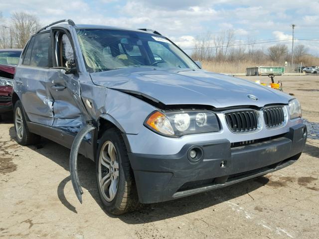 WBXPA93484WC33213 - 2004 BMW X3 3.0I BLUE photo 1