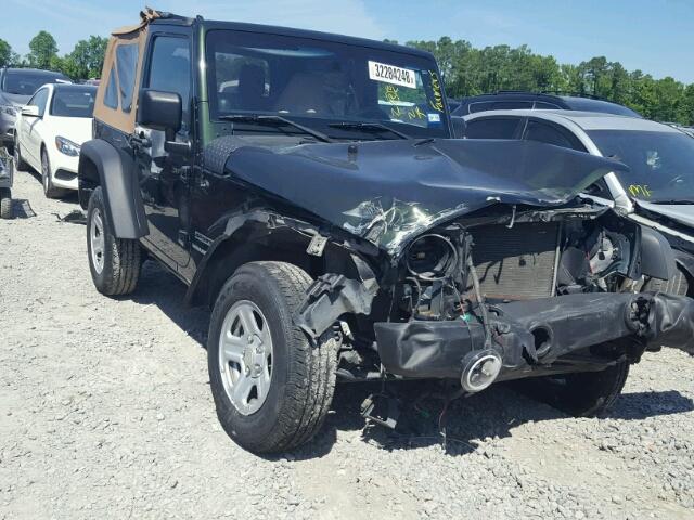 1J4AA2D18BL533130 - 2011 JEEP WRANGLER S GREEN photo 1