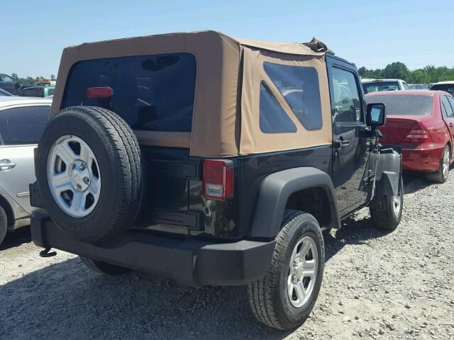 1J4AA2D18BL533130 - 2011 JEEP WRANGLER S GREEN photo 4