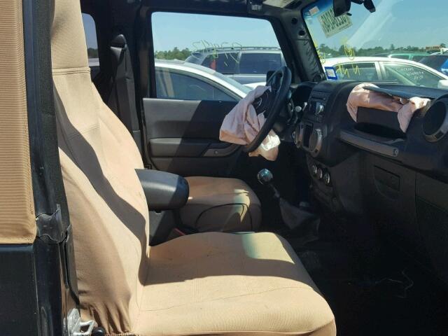 1J4AA2D18BL533130 - 2011 JEEP WRANGLER S GREEN photo 5