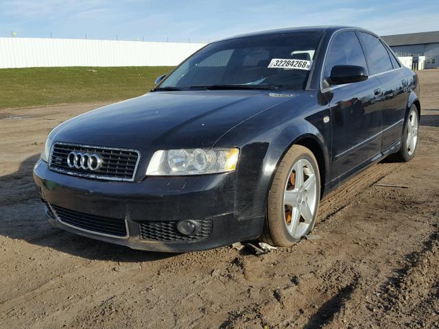 WAULT68E55A043416 - 2005 AUDI A4 3.0 QUA BLACK photo 2