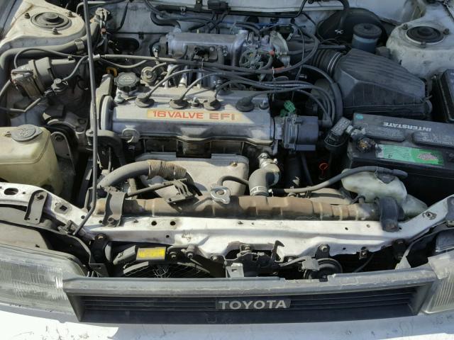 JT2AE97A4L3341390 - 1990 TOYOTA COROLLA LE WHITE photo 7