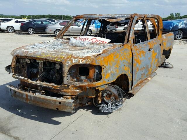 5TBET38114S438436 - 2004 TOYOTA TUNDRA DOU BURN photo 2