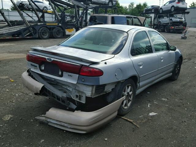 1FAFP66L8XK231369 - 1999 FORD CONTOUR SE SILVER photo 4