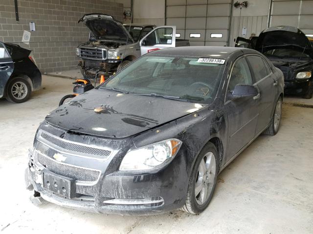 1G1ZC5E01CF260163 - 2012 CHEVROLET MALIBU 1LT 黑色 照片 2