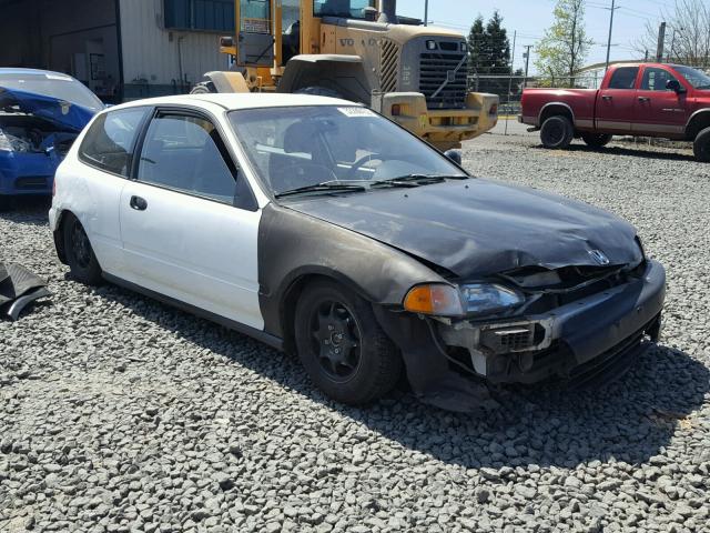 2HGEH2371PH536787 - 1993 HONDA CIVIC VX WHITE photo 1