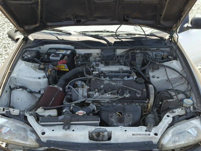 2HGEH2371PH536787 - 1993 HONDA CIVIC VX WHITE photo 7